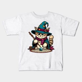 The witch cat Kids T-Shirt